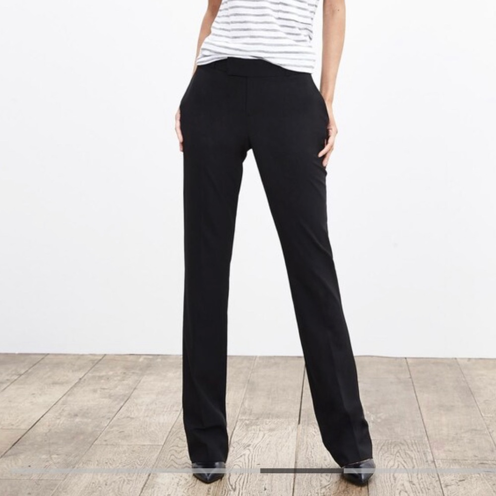BANANA REPUBLIC MARTIN FIT TROUSERS PETITE SIZE 2